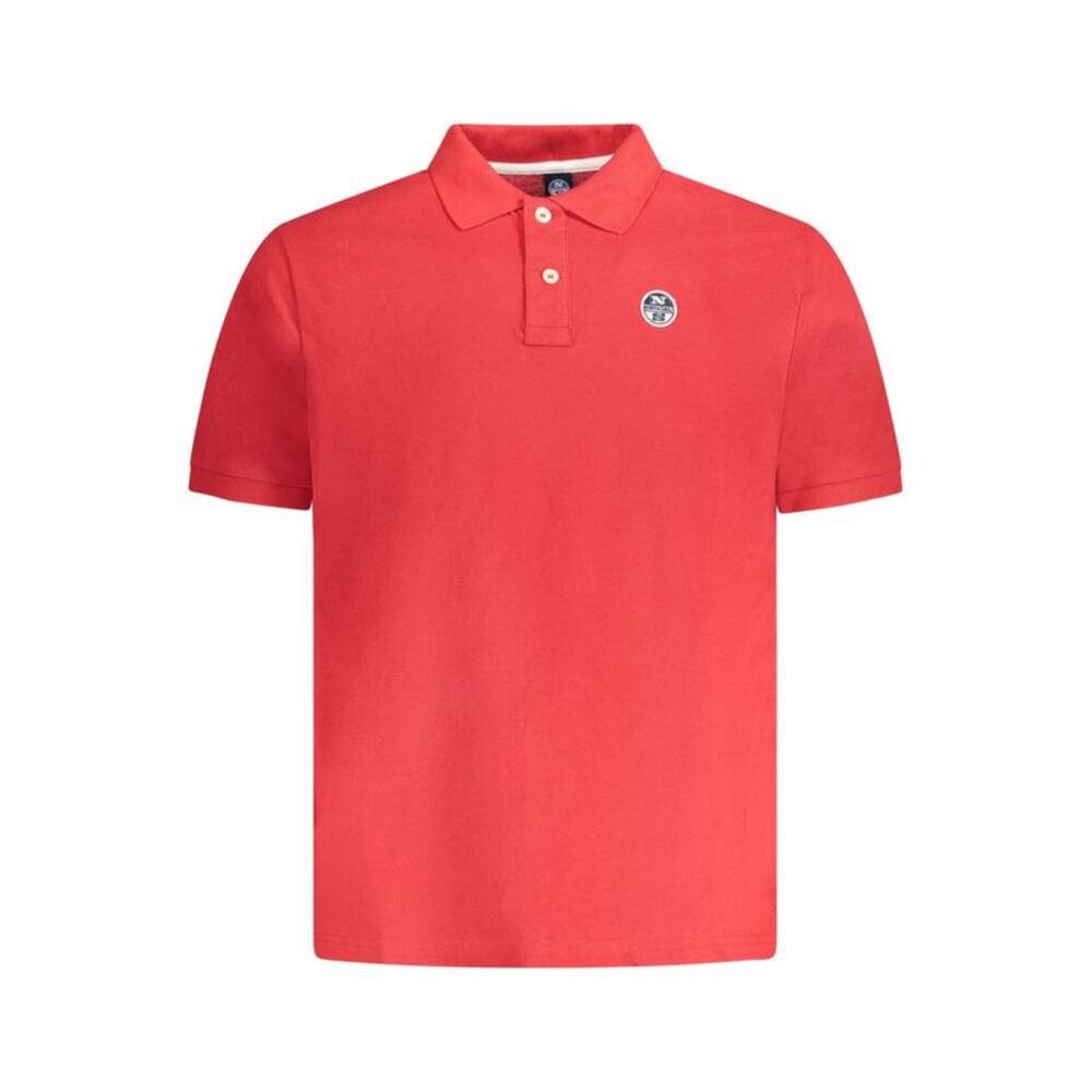 North Sails Red Cotton Men Men's Polo